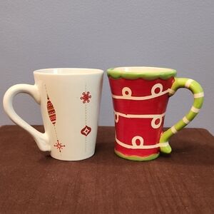 California Pantry Mug Santa Klaus Ornament 4.5" X 5.5" (With Handle). No flaws